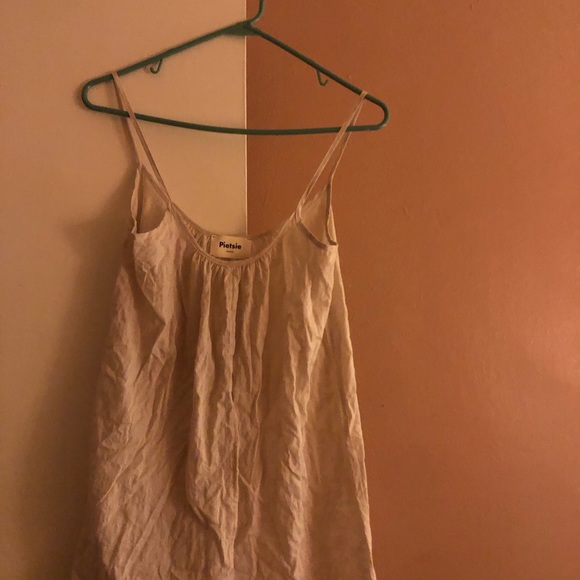 Pietsie Designer Slip Dress - Natural Color - Picture 2 of 4